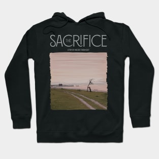 Andrei Tarkovsky's Sacrifice Illustration with Title Hoodie